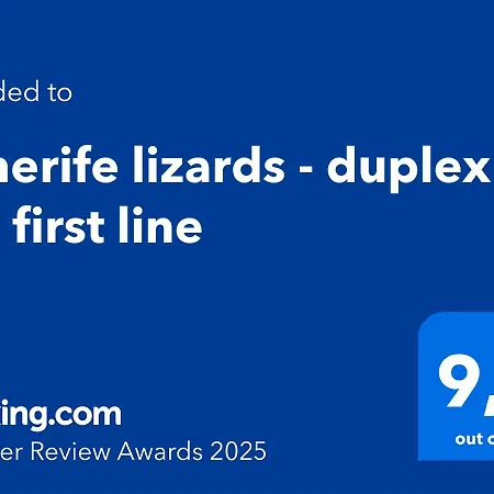 Tenerife Lizards - Duplex In The First Line Prázdninový dům Callao Salvaje
